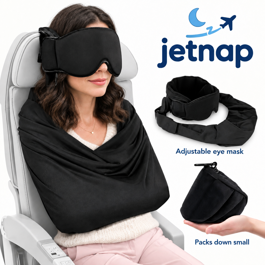 JetNap™ First Class 3-in-1 Travel Sleep Set